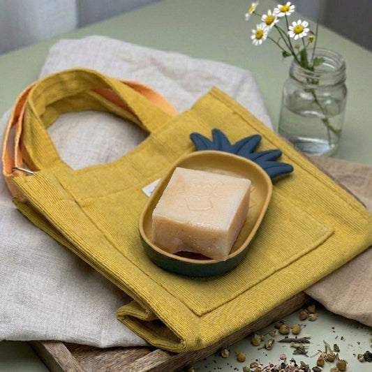 Bright Moments Gift Set (soap + candle + pineapple soap dish)