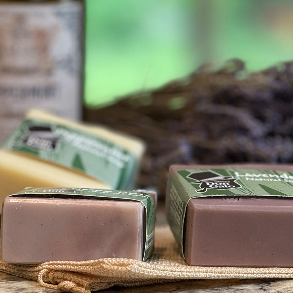 Don Gato Simply Natural collection of natural handcrafted soap bars by Don Gato Soap Co.